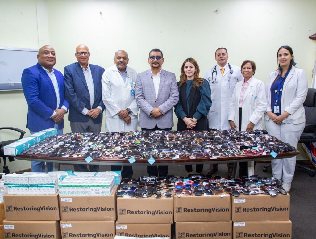 Gabinete de Política Social realiza importante donación de lentes a DIGESETT, Hospital de las FF.AA y CECANOT