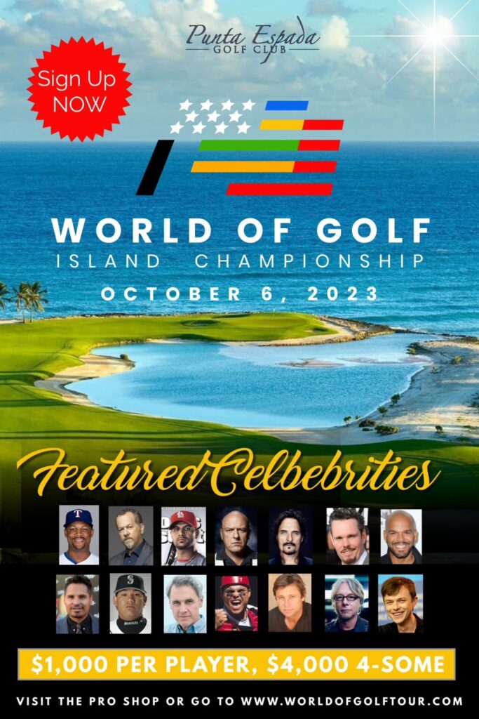 Celebridades se reunirán en Cap Cana para jugar al golf en gran evento