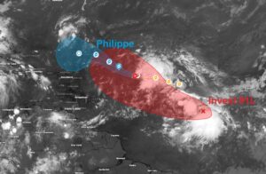 Centro de Huracanes informa sobre tormenta tropical Philippe y posible tormenta Rina