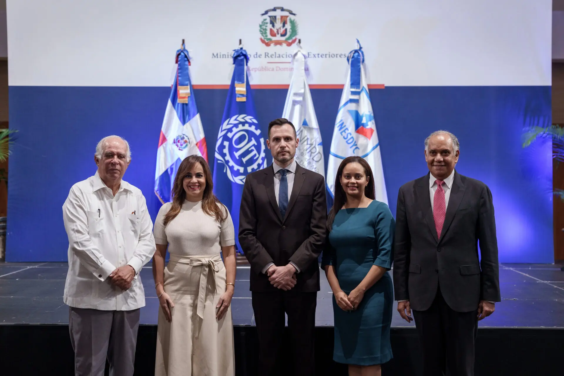 Wilfredo Lozano, Laura pena, Franchesco Carella, Katherine Martínez y Pedro Rodríguez. FUENTE EXTERNA