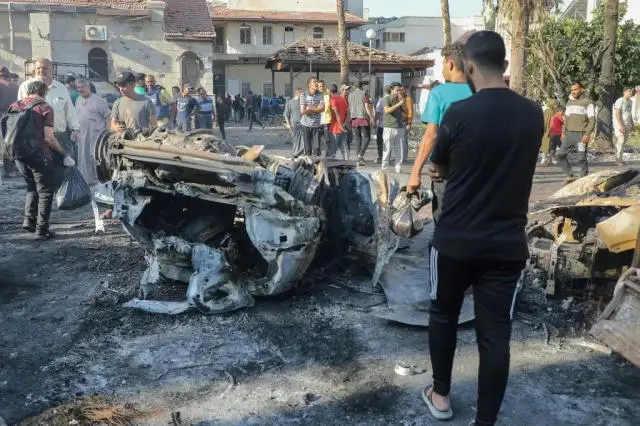 Biden apoya la tesis israelí sobre la explosión en el hospital