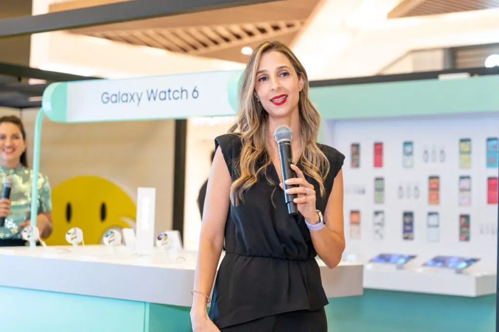 Carolina Guzmán, gerente de mercadeo de Samsung Electronics para el segmento móviles
