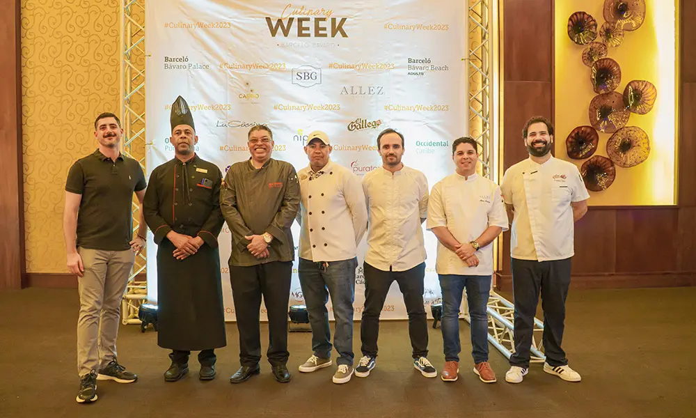 Algunos de los protagonistas detrás de la semana gastronómica.