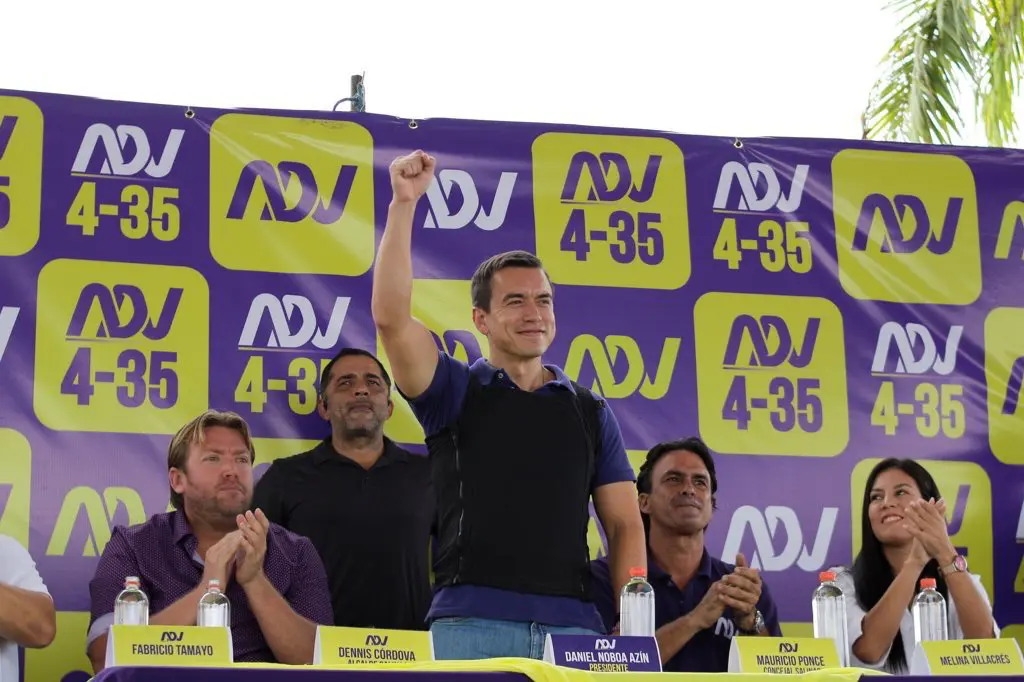 Daniel Noboa, presidente electo de Ecuador