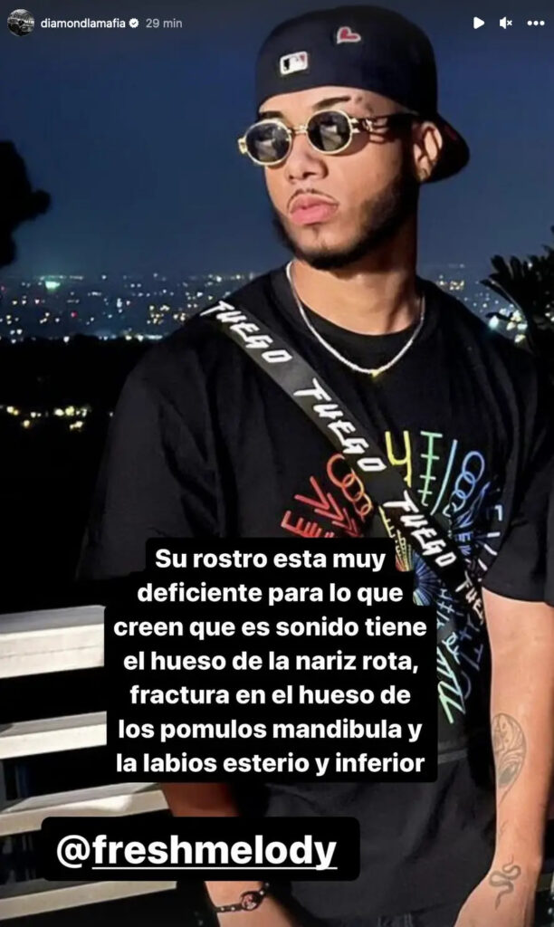 Tekashi propina golpiza a productor musical celando a Yailin