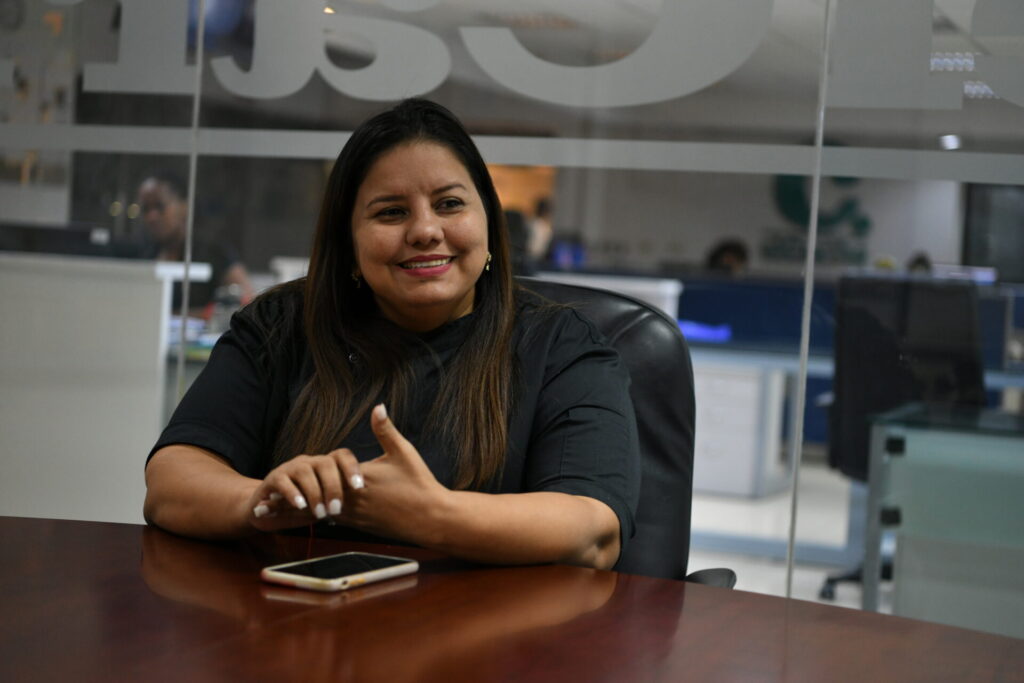 La coordinadora de Gastronomía del ITSC, Yudelka Monción.