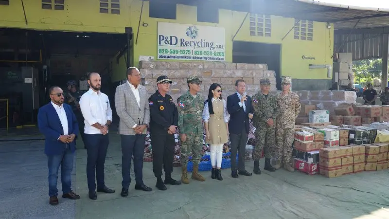 Incineran 10 millones de unidades de cigarrillos y otros productos 