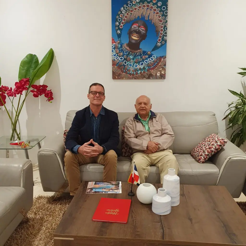 Embajada Dominicana en Marruecos recibe al director del Centro de Estudios Caribeños (PUCMM)