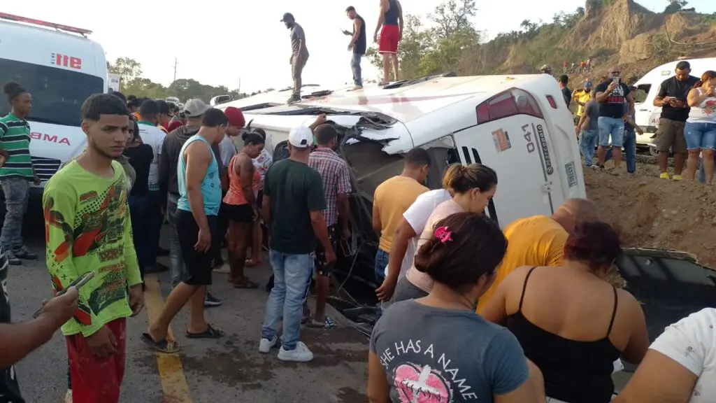 Accidentes de tránsito: ¿guagüeros ponen en peligro a las personas?