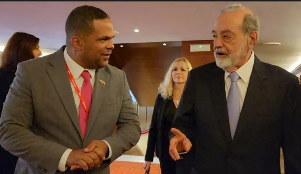 Carlos Slim en Madrid: “RD es un país bueno, no solo para béisbol