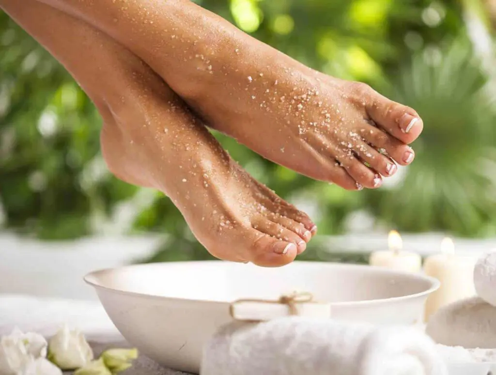 Elimina los hongos de los pies con bicarbonato de sodio y vinagre