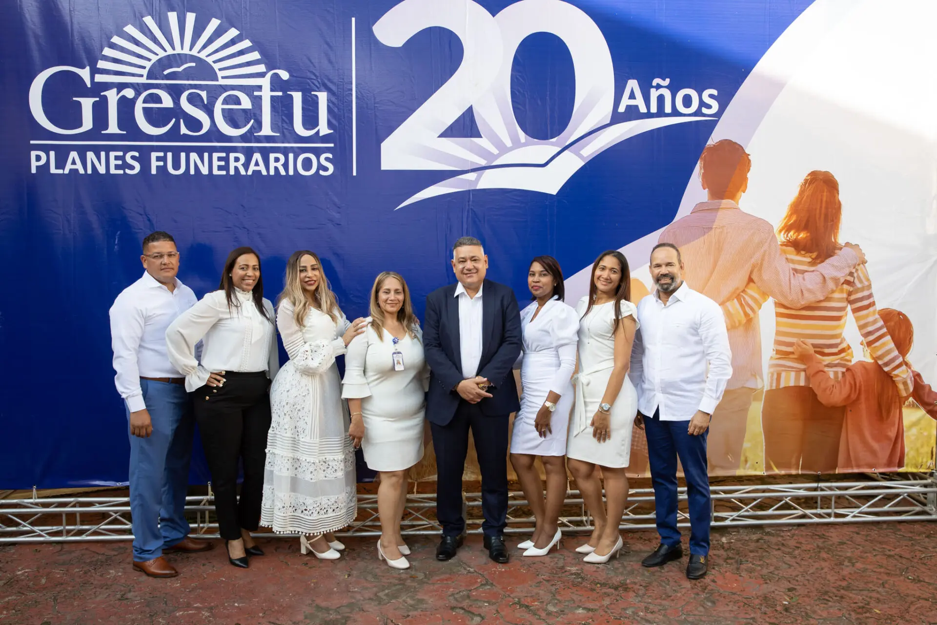 Héctor Porte, Raquel Cuesto, Katiusca Báez, Angelita Disla, Joaquín Hilario, Luisa Berroa, Josefina Valdez y Alexis París. FUENTE EXTERNA
