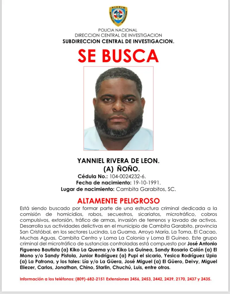 Así es la estructura de la organización criminal de Kiko La Quema