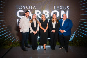 Carlos Alvárez Bonelly, Silvana Najri, Laura de la Nuez, Charline Najri y Manuel Villalona