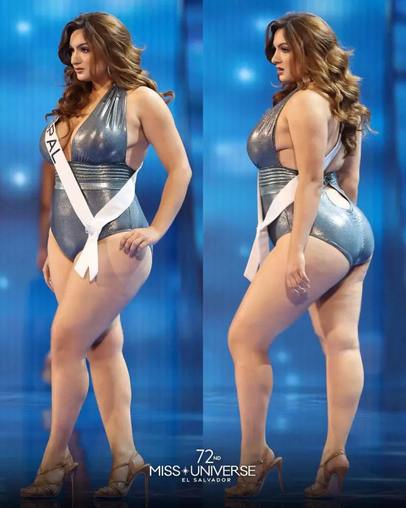Miss Nepal: la pasarela plus size más ardiente del Miss Universo 2023