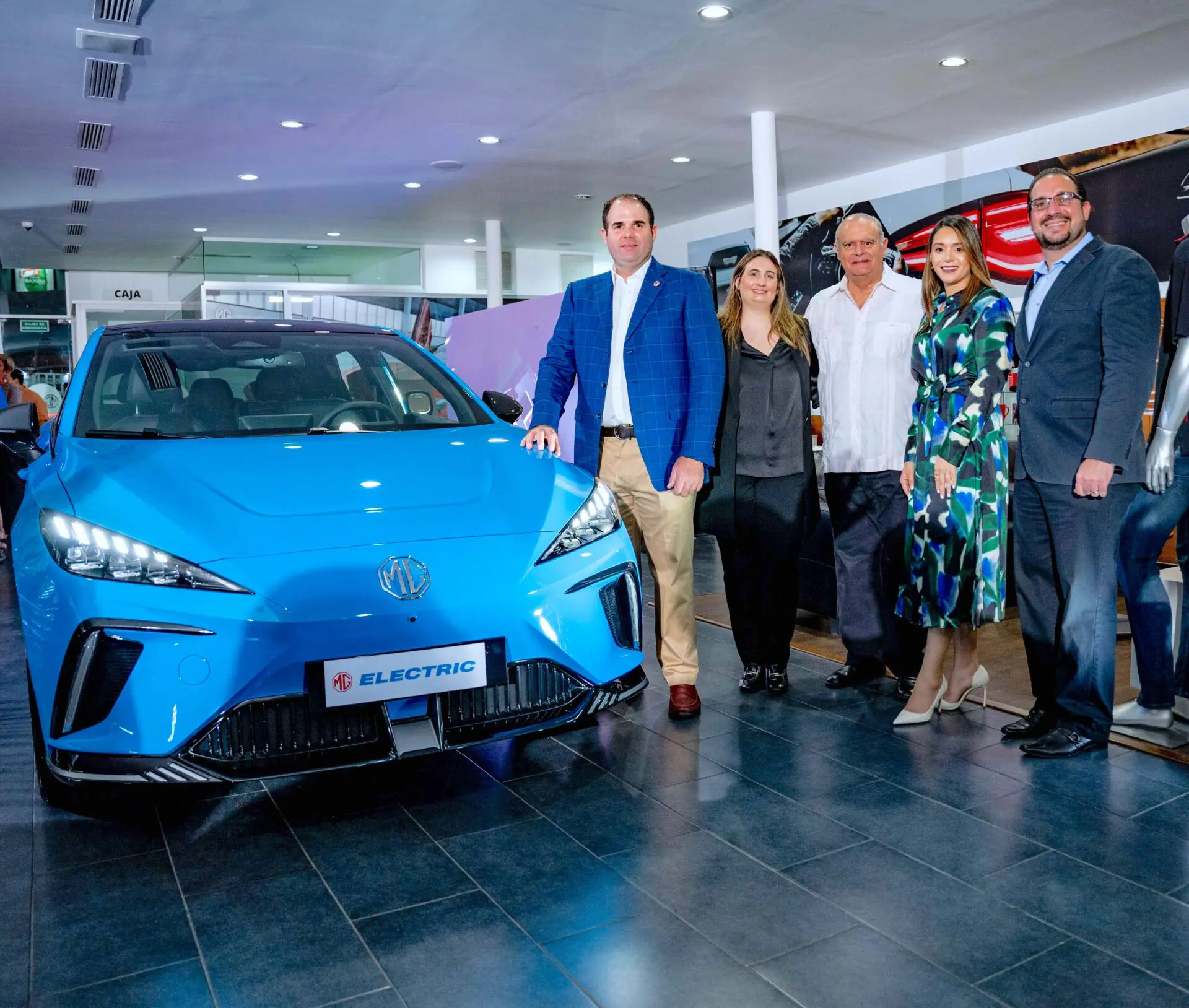 Eduardo José Pellerano, Marielle Pellerano, Eduardo Pellerano, Glenys Suberví y Hugo Sánchez. FUENTE EXTERNA