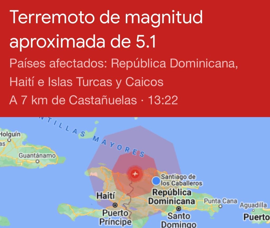 No se reportan daños por sismo en Puerto Plata