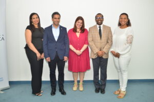 Esmeldiza Marte, Fernando García, Karen Gómez, Osvaldo Bonilla y Rosa Rojas. CHARLI MARTÍN