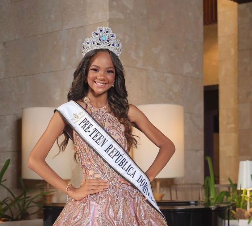 Khiara Michelle Rodríguez es la nueva Pre-Teen Miss Mundo Latino RD 2024