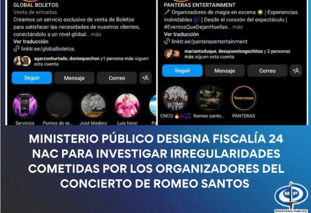 La DNCD conoce al empresario del show de Romeo en Venezuela