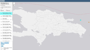 Sismo de 5.7 este viernes sacude al este dominicano