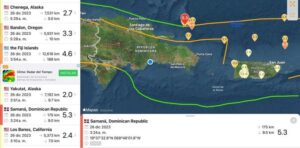 Se registra sismo magnitud 5.1 en Miches esta madrugada