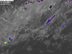Alerta verde para cinco provincias por incidencia de sistema frontal