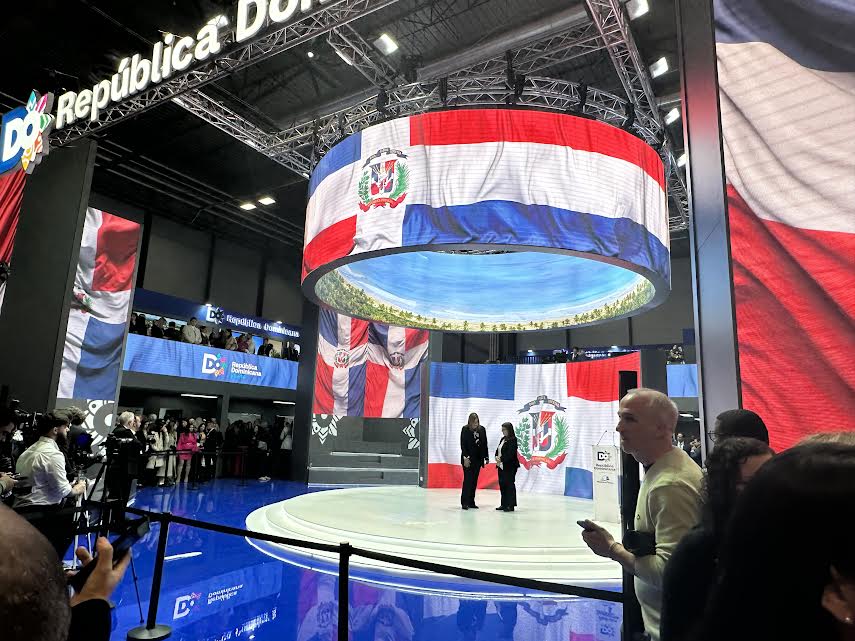 Una vista del impresionante stand de República Dominicana en FITUR 2024.