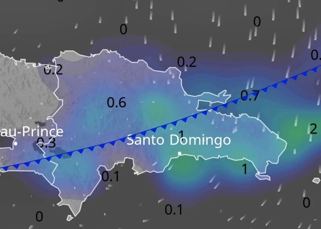 Alertan de lluvias moderadas y fuertes durante las próximas 12 a 24 horas