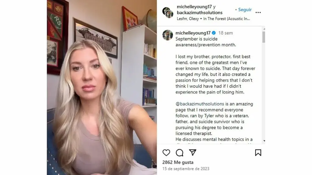 Popular militar del ejército de EEUU e influencer fitness se quita la vida