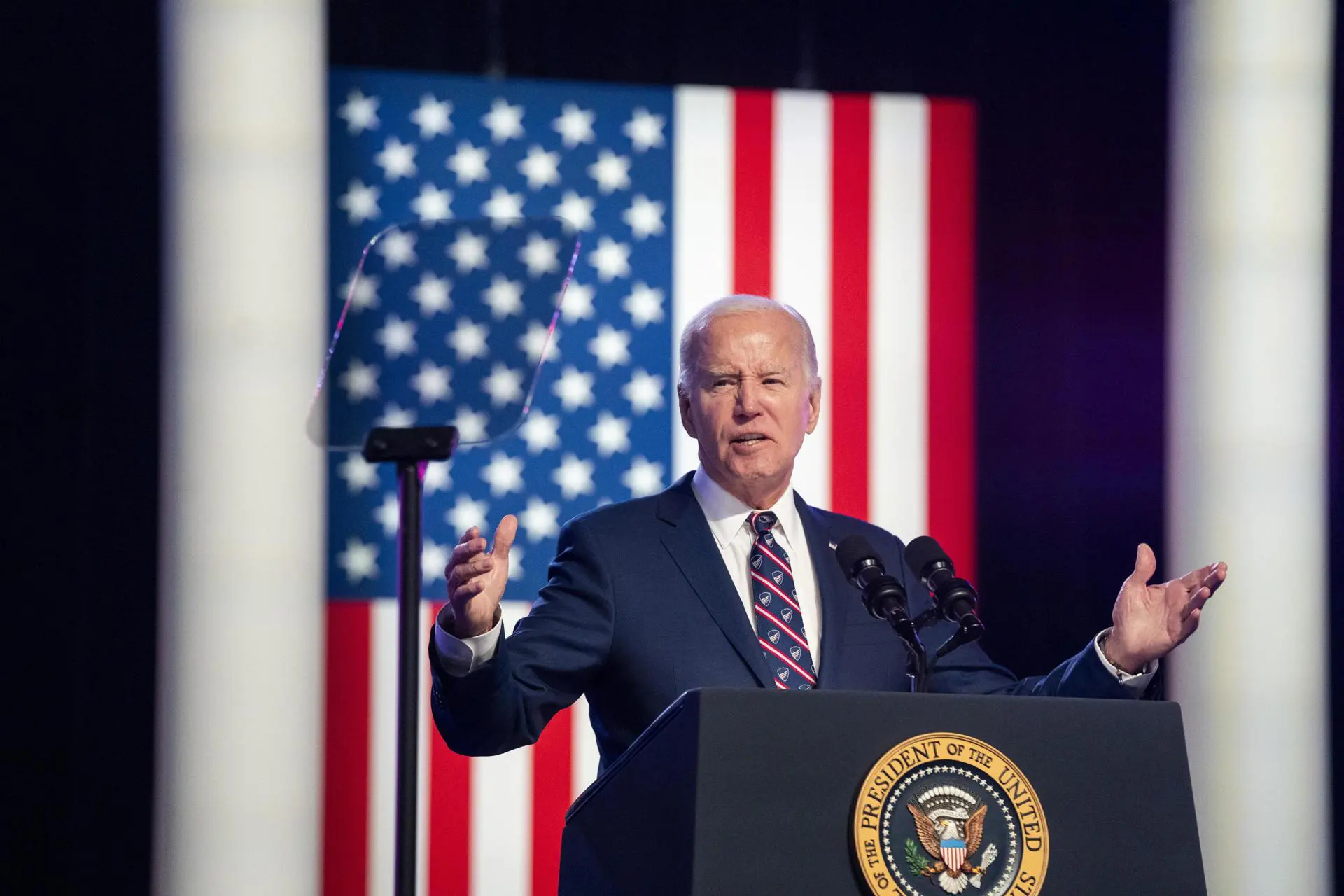 Biden usa la victoria de Trump en Iowa para recaudar fondos y galvanizar a su base