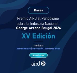 Convocan a 15ª edición Premios AIRD - George Arzeno Brugal al Periodismo sobre la Industria Nacional