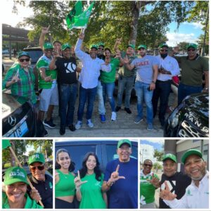 Fuerza del Pueblo recorre sectores de San Juan Puerto Rico