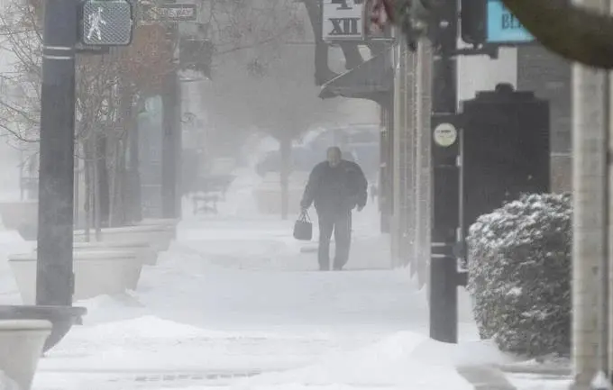 Casi dos tercios de EEUU con temperaturas bajo cero y en alerta por una tormenta invernal