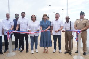 inauguran muelle pesquero en Sabana Grande de Palenque