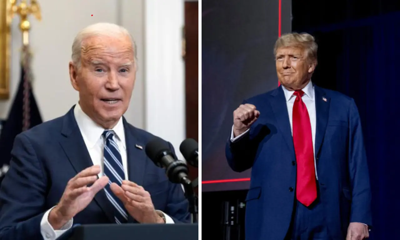 Biden y Trump