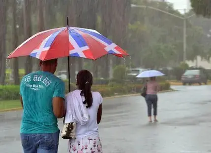 Día de la independencia con lluvias,