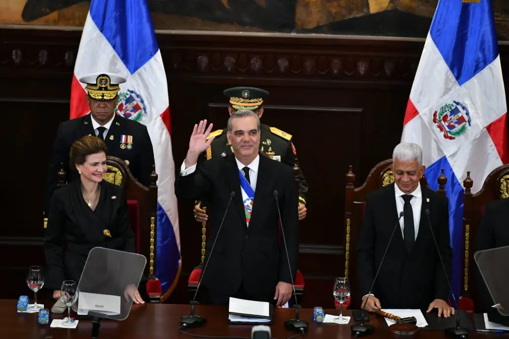 Abinader destaca que las zonas francas del pais siguen viviendo su mejor momento (Foto de Danny Polanco)