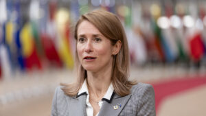 Primera ministra de Estonia Kaja Kallas
