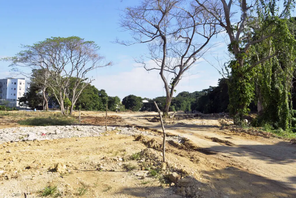 Rellenan la orilla y secan los árboles del arroyo Yaguasa