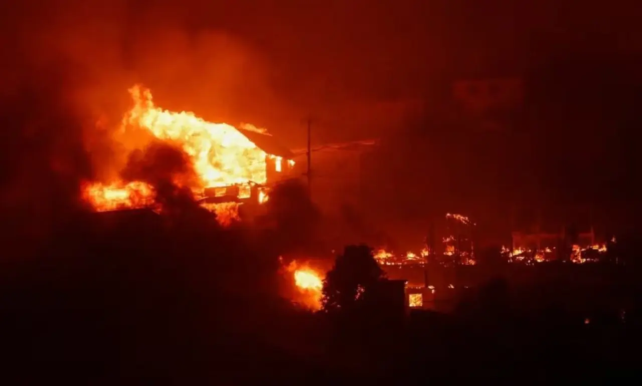 Incendios en Chile