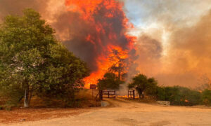 Incendio en Chile