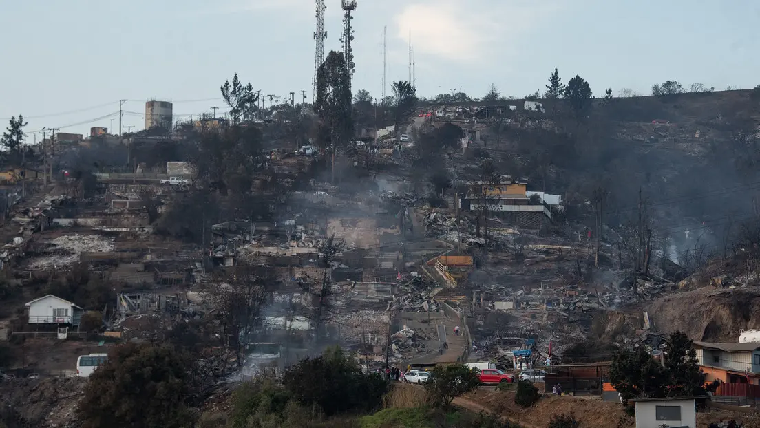 Putin expresa condolencias al presidente de Chile por víctimas de incendios forestales