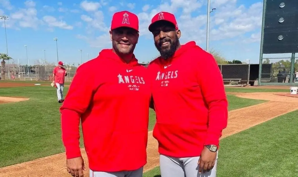 Albert Pujols y Vladímir Guerrero