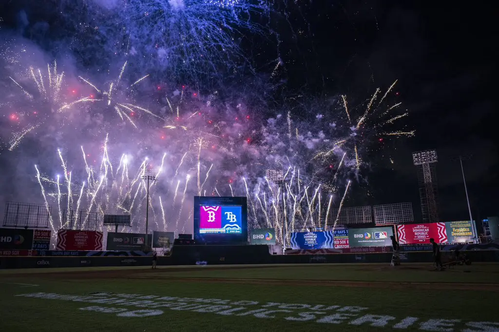 Boston blanquea a Tampa Bay en el juego 1 de la serie MLB Dominicana