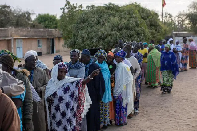 La calma marcan las elecciones presidenciales de Senegal