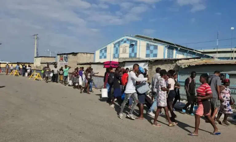 Migrantes haitianos