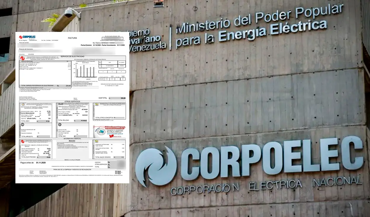 Facturas Corpoelec Pasos para conocer cuál es tu deuda actual en línea