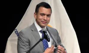 Daniel Noboa, presidente de Ecuador