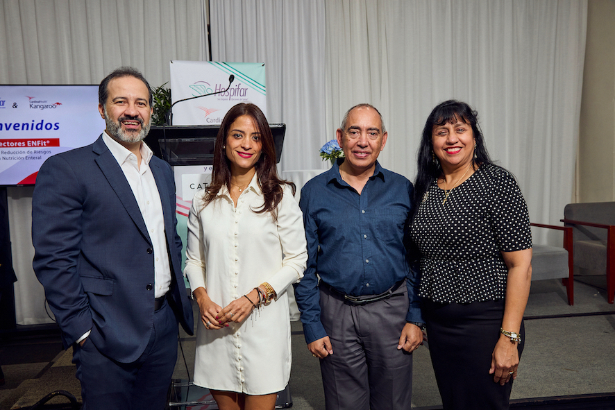 Teodoro García, Maggi Delgado, Enrique Jimeìnez Then y Bessie Nino